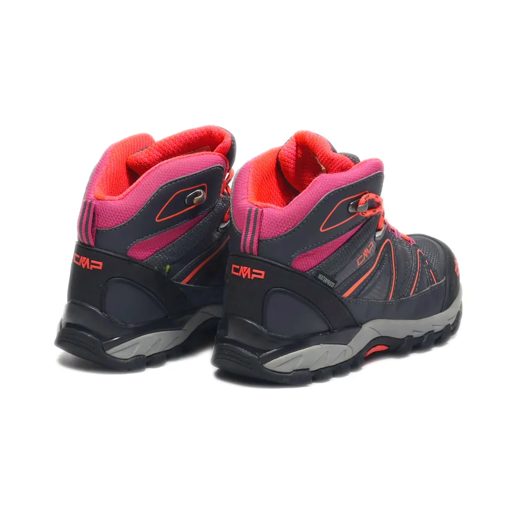 Cmp Ankle Boots Fabric Grey Colour For Kids