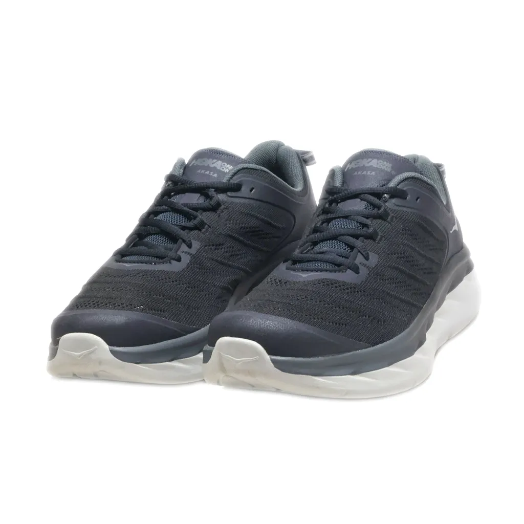 Hoka Akasa Sport Shoes Fabric Black Colour For Men
