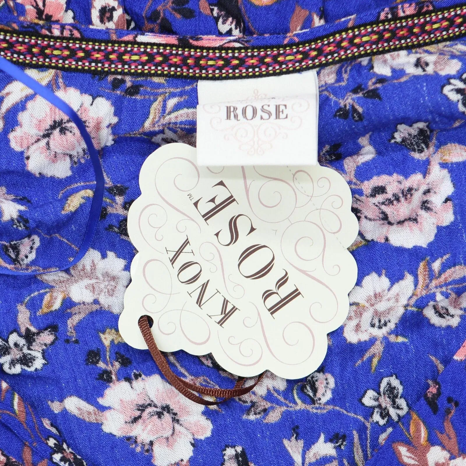 Knox Rose Women's Floral Print Flutter Short Sleeve Dress JRD8869DXQ